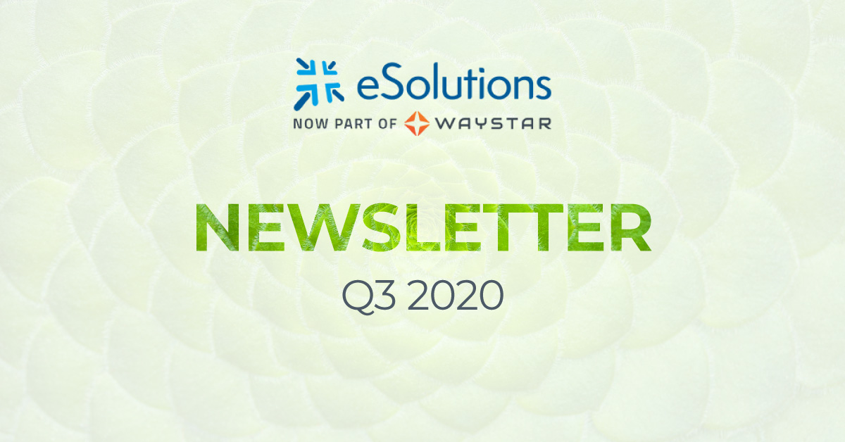 2020 Q3 ESolutions Newsletter ESolutions